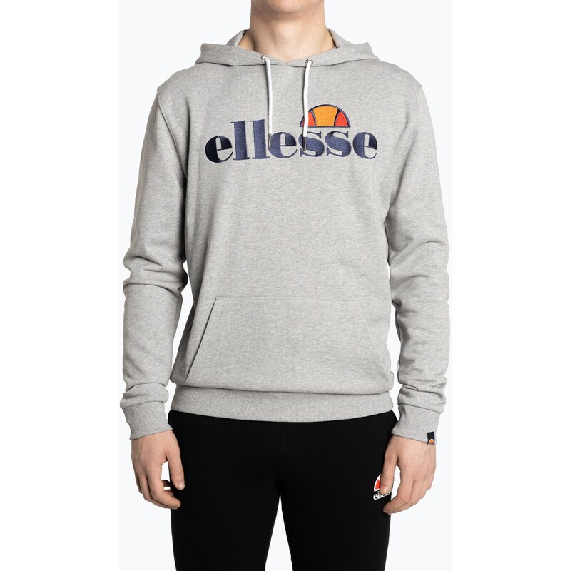 Pánská tréninková mikina Ellesse Ferrer Oh Hoody grey marl