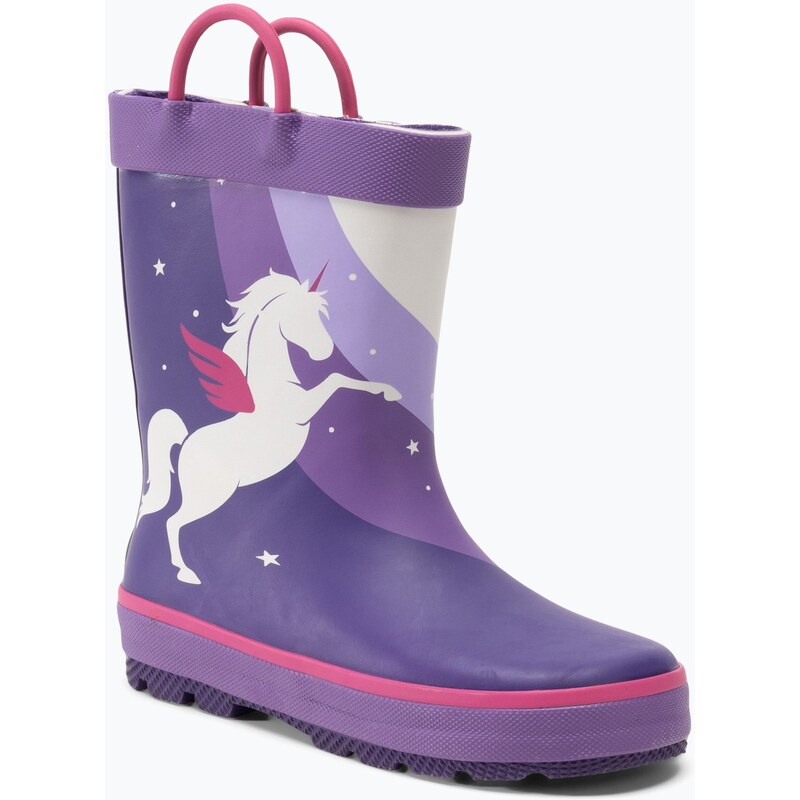 Fialové dětské turistické boty Kamik Unicorn