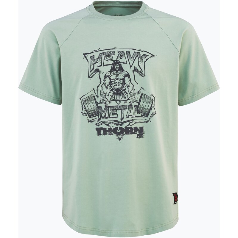 Tréninkové tričko THORN FIT Heavy Metal teal
