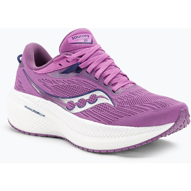 Dámské běžecké boty Saucony Triumph 21 grape/indigo