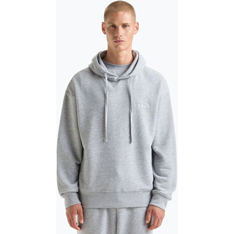 Mikina Diadora Hoodie Athletic Logo high rise melange