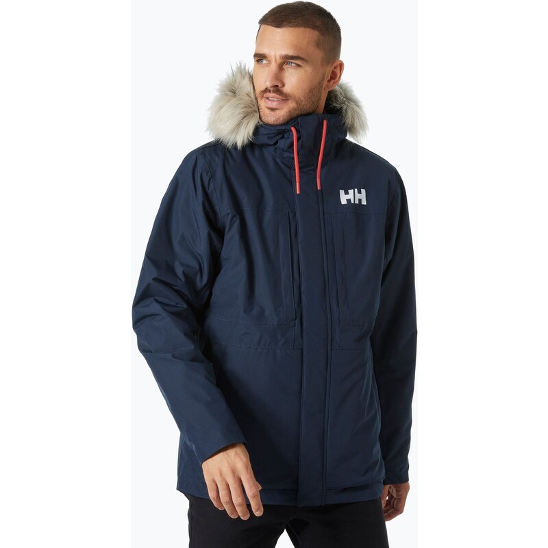 Pánská péřová bunda Helly Hansen Coastal 3.0 Parka, tmavě modrá