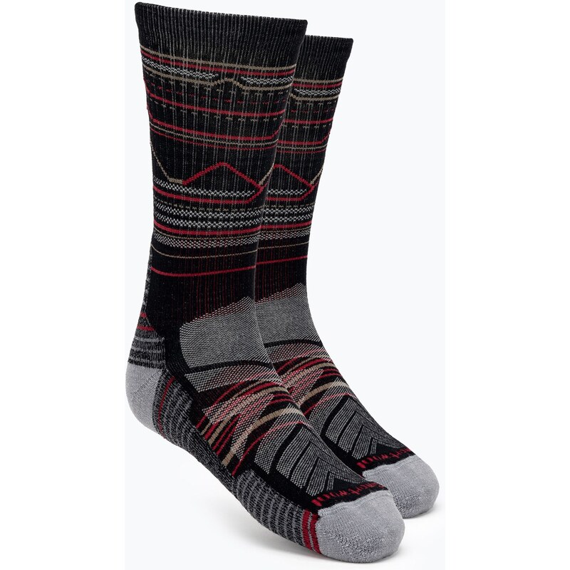 Smartwool Hike Light Cushion Mountain Pattern Crew trekové