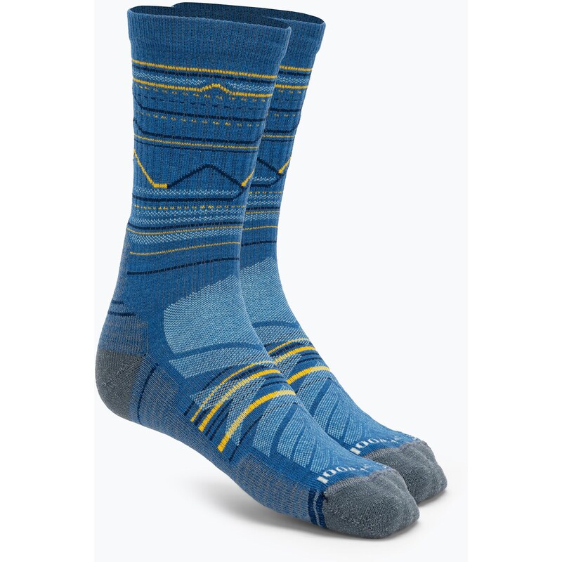 Smartwool Hike Light Cushion Mountain Pattern Crew trekové