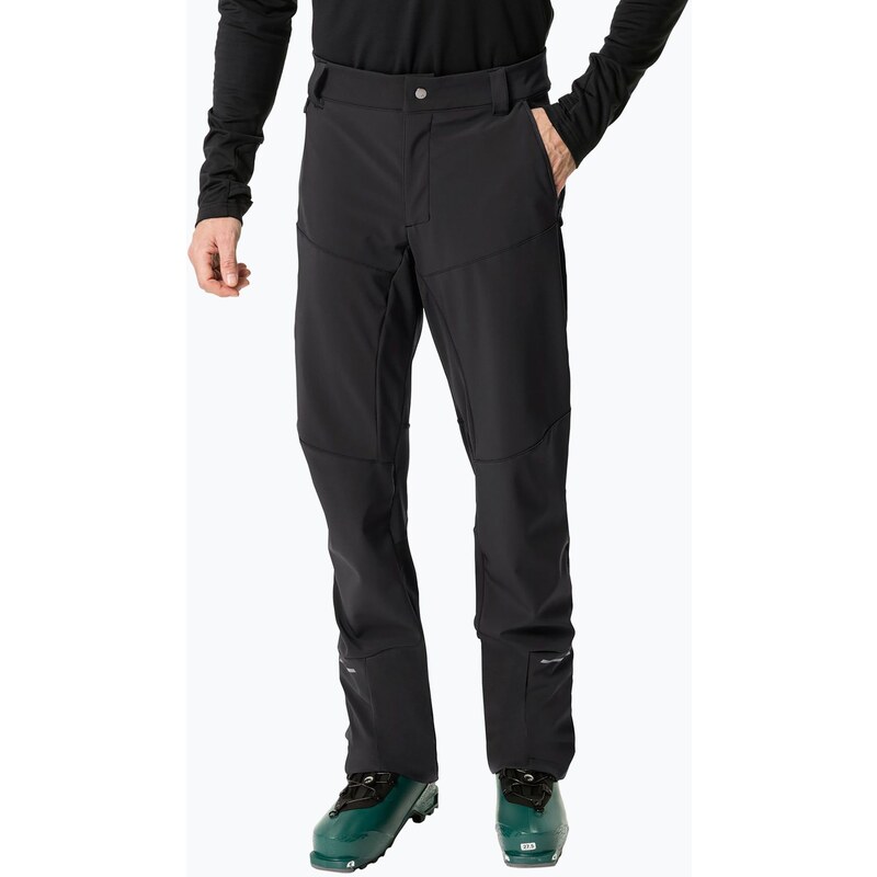 Pánské softshellové kalhoty VAUDE Larice IV black uni