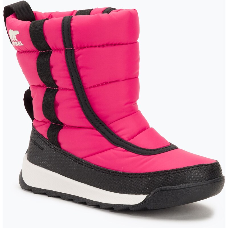 Sorel Outh Whitney II Puffy Mid dětské sněhule cactus pink/black