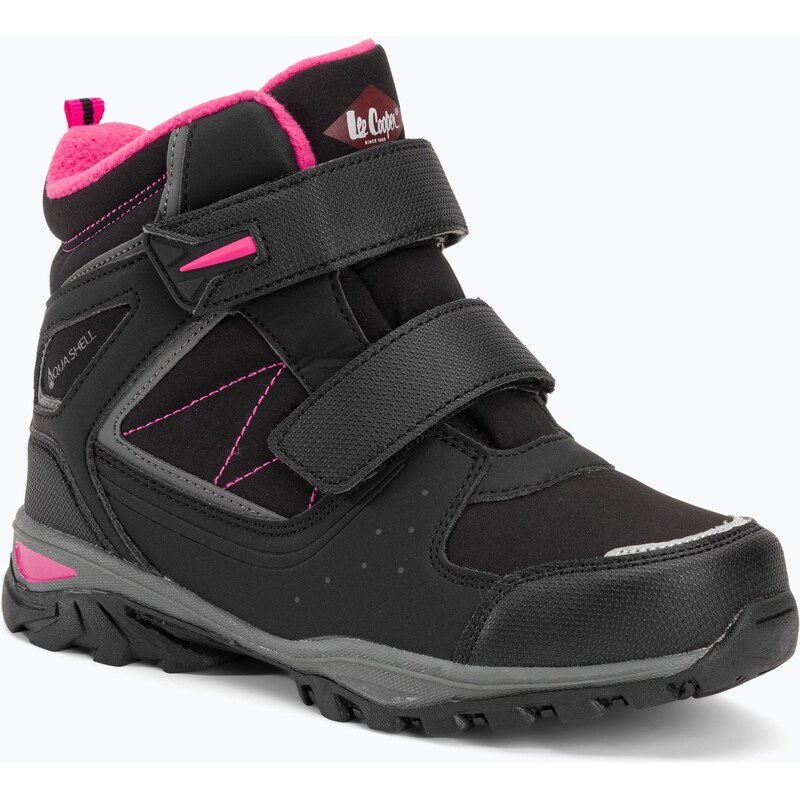 Dětské sněhule Lee Cooper LCJ-23-01-2061 black/fuchsia