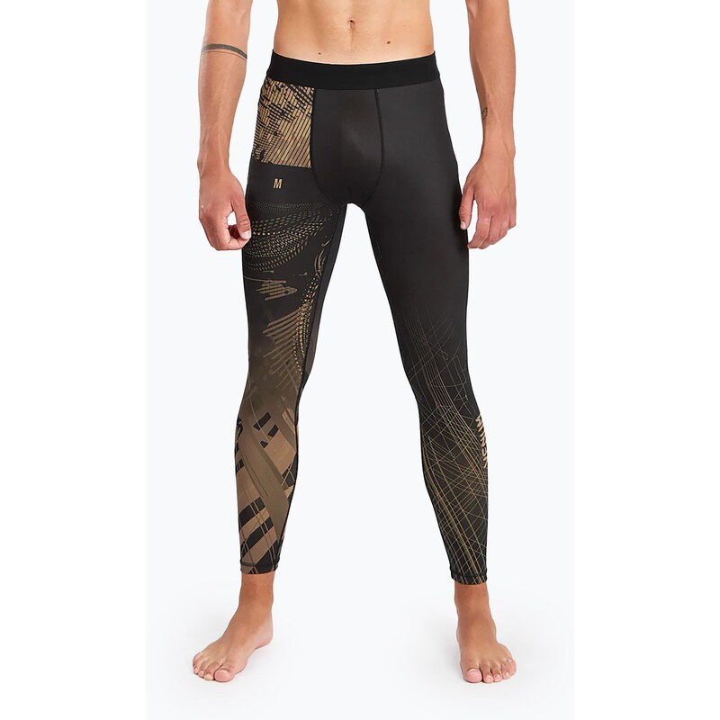 Pánské legíny Venum Gorilla Jungle Spats sand/black