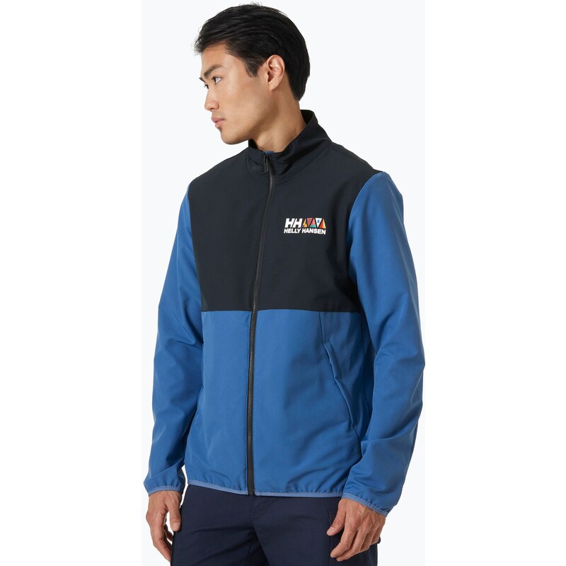 Pánská jachtařská bunda Helly Hansen Newport Softshell azurite
