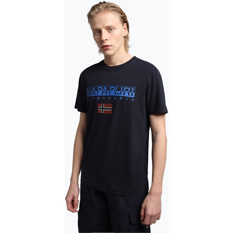 Pánské tričko Napapijri NP0A4GDQ azul