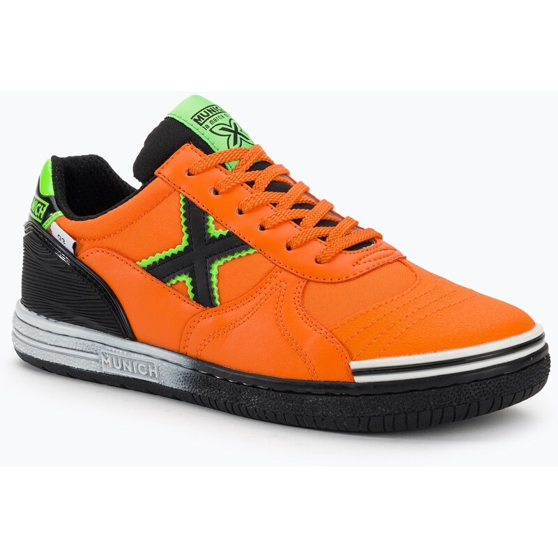 Dětské kopačky MUNICH G-3 Indoor naranja