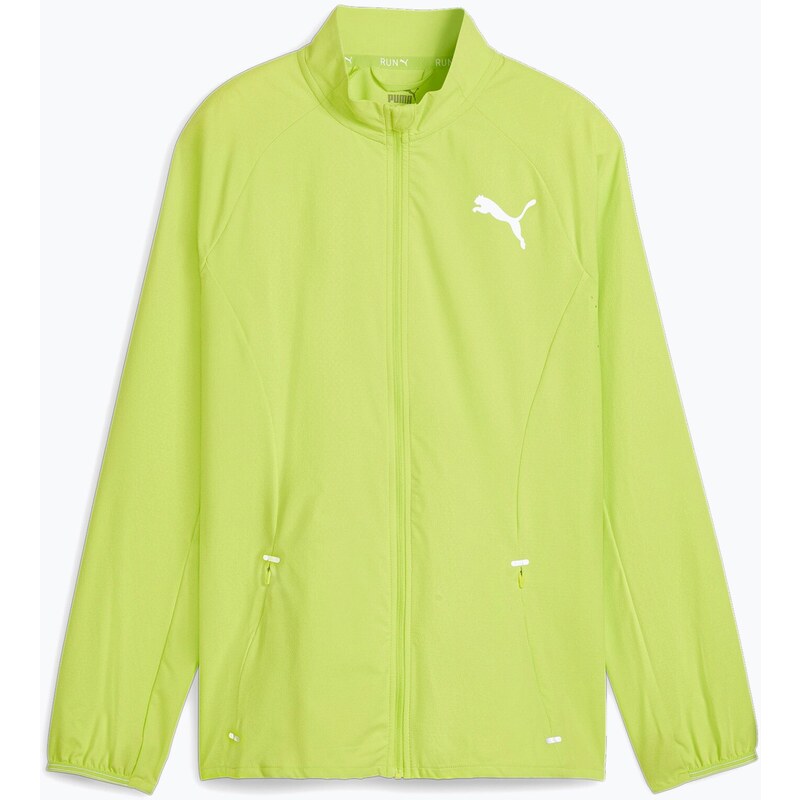 Dámská běžecká bunda PUMA Run Elite Ultraweave lime pow