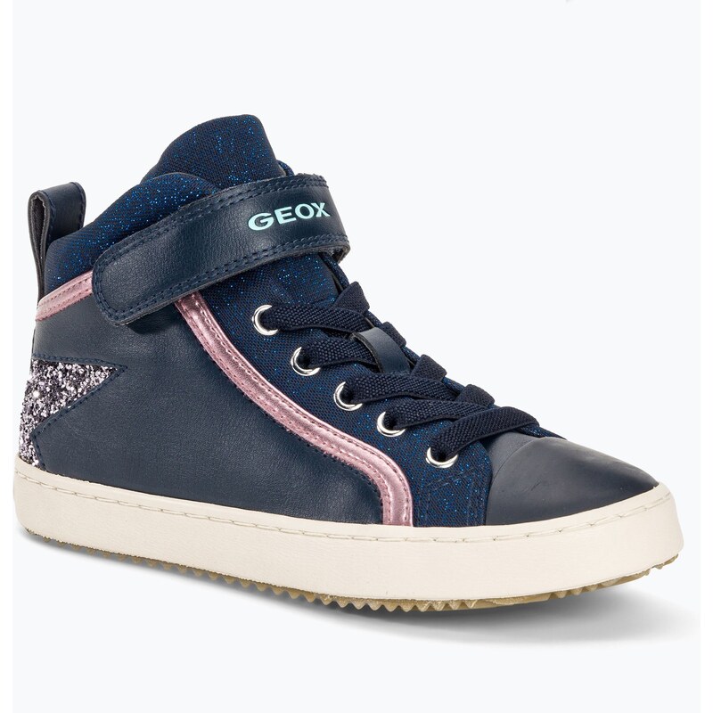 Dětské boty Geox Kalispera navy/dark silver