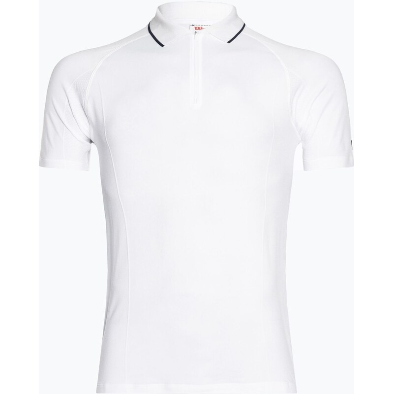 Pánské tričko Wilson Team Seamless Polo 2.0 bright white