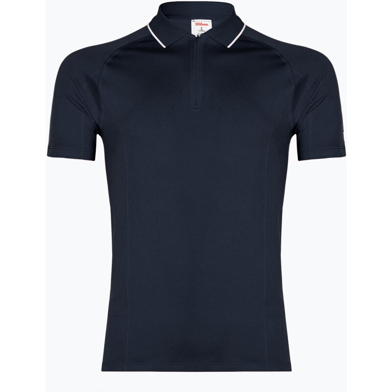 Pánské tričko Wilson Team Seamless Polo 2.0 classic navy