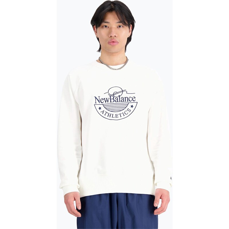 Pánská mikina New Balance Athletics Graphic Crew seasalt
