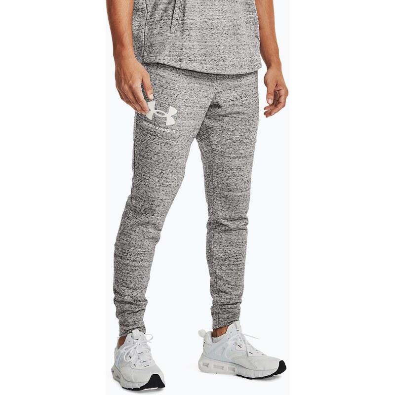 Pánské kalhoty Under Armour Ua Rival Terry Jogger grey/melange