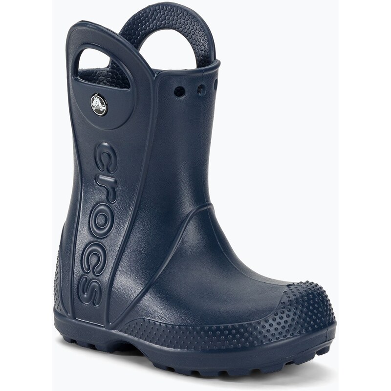Dětské holínky Crocs Handle Rain Boot Kids navy