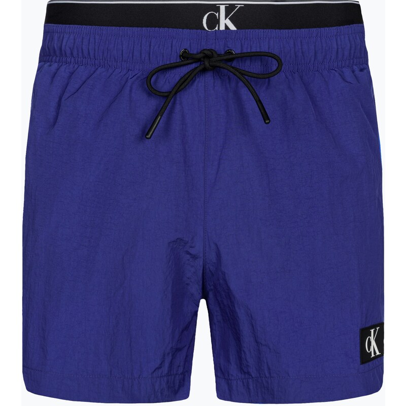 Pánské plavecké šortky Calvin Klein Medium Double WB midnight