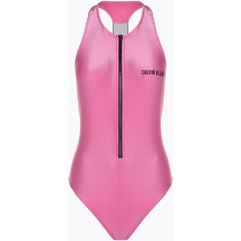 Dámské jednodílné plavky Calvin Klein Racerback One Piece bold