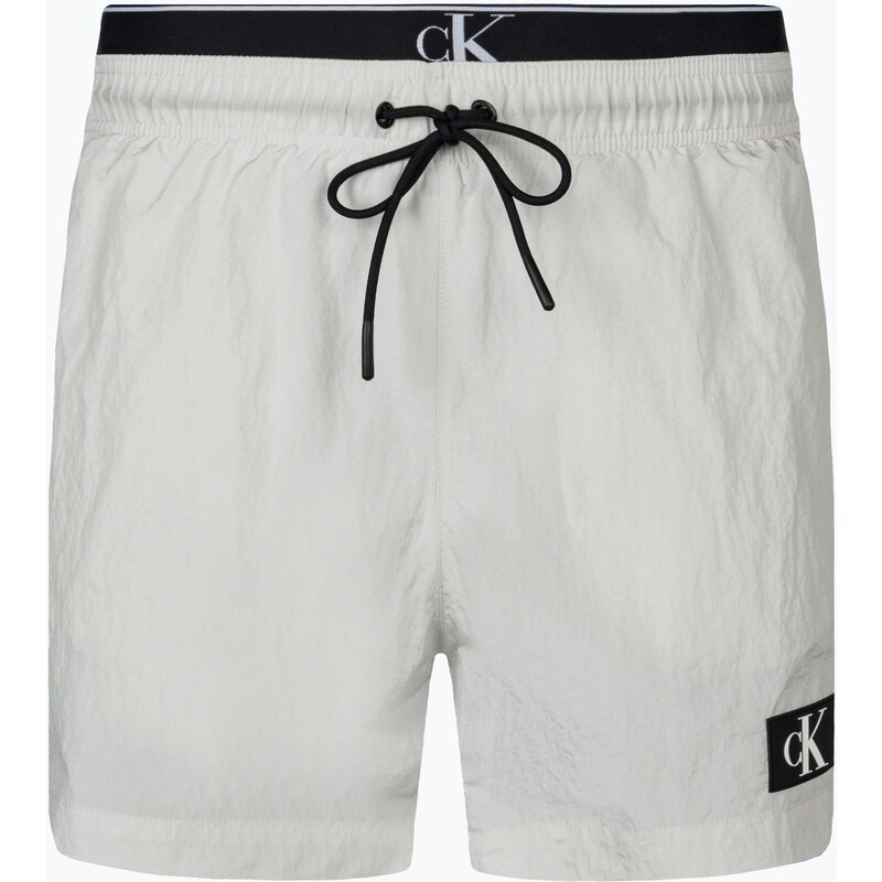 Pánské plavecké šortky Calvin Klein Medium Double WB nimbus