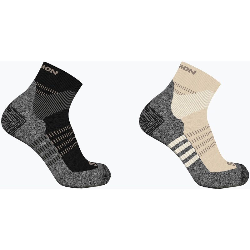 Trekingové ponožky Salomon X Ultra Access Quarter 2 páry