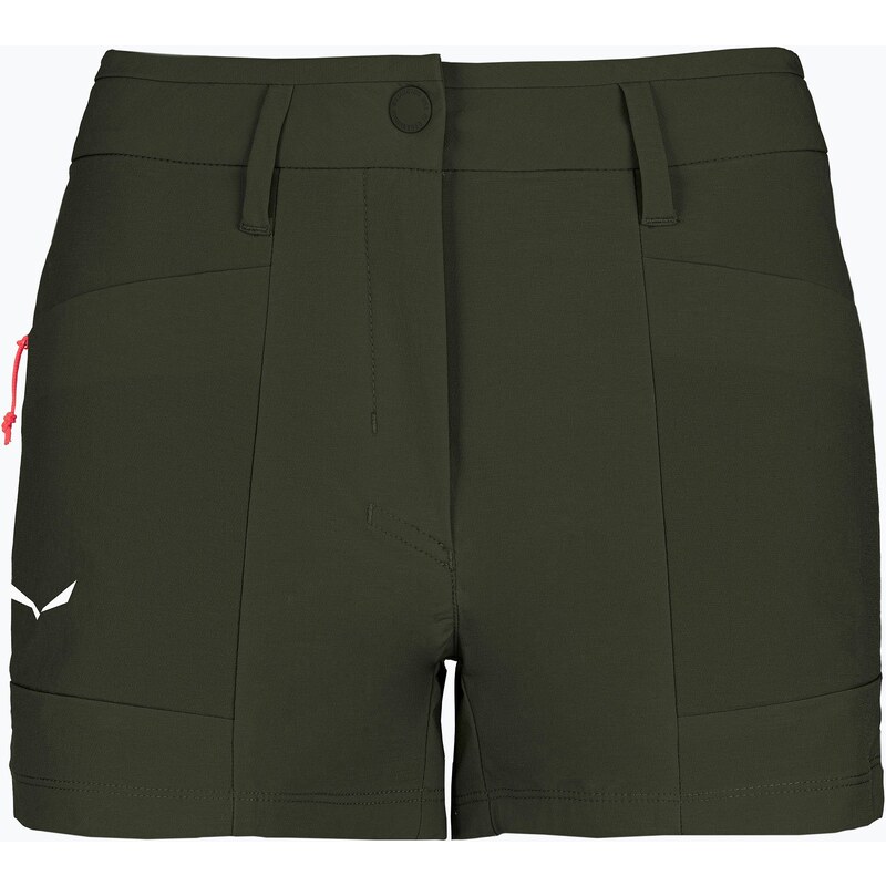Dámské trekové šortky Salewa Puez DST Cargo dark olive