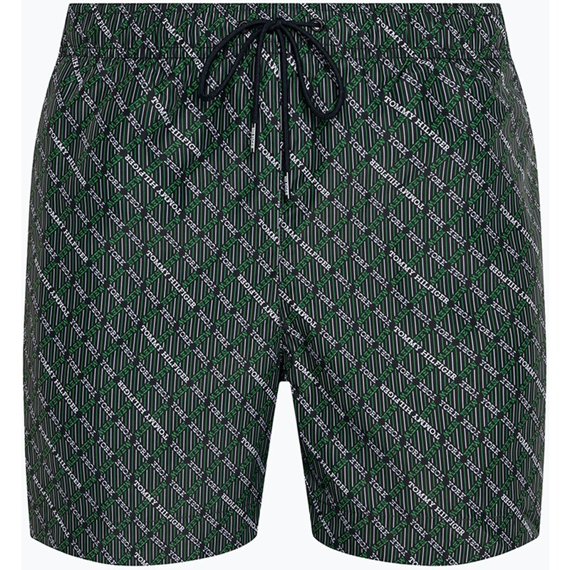 Pánské plavecké šortky Tommy Hilfiger Medium Drawstring Print