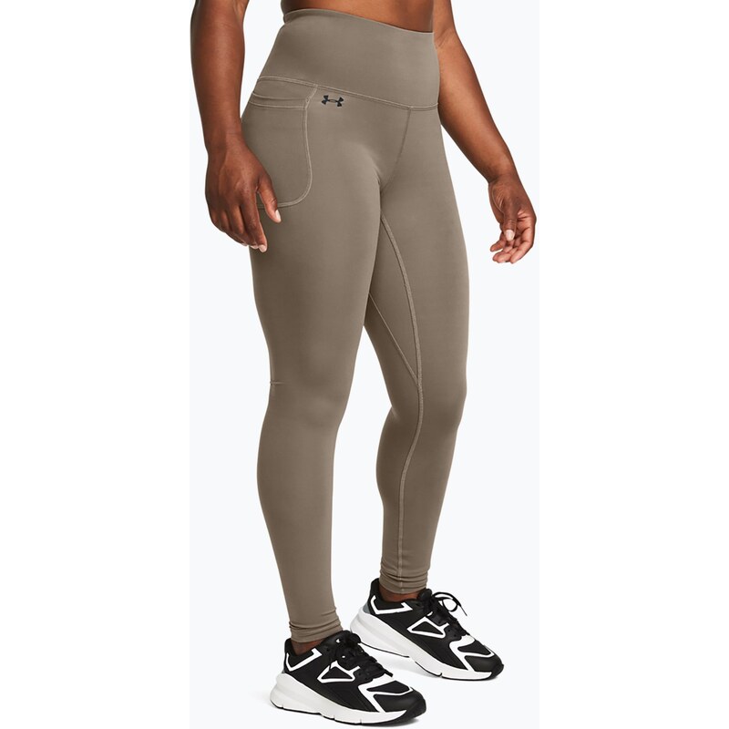 Dámské legíny Under Armour Motion taupe dusk/black