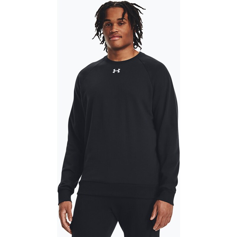 Pánská mikina Under Armour Rival Fleece Crew black/white