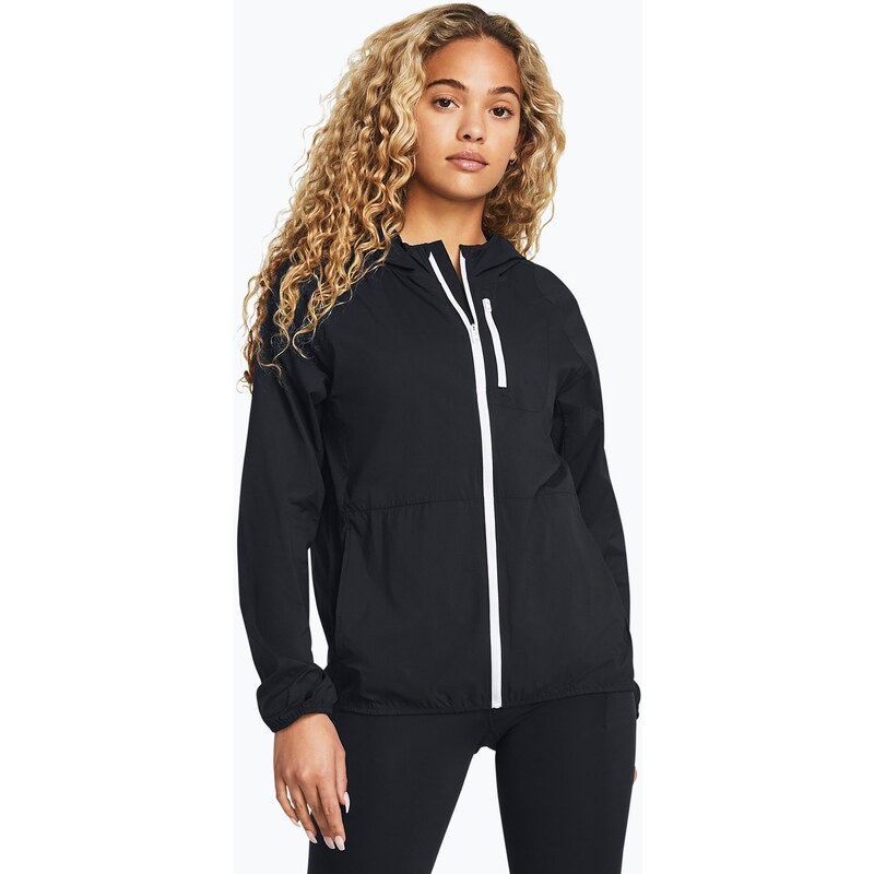 Dámská běžecká bunda Under Armour Phantom Windbreaker black