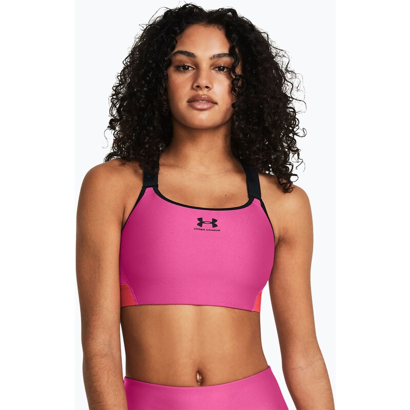 Fitness podprsenka Under Armour HG Armour High astro pink/red