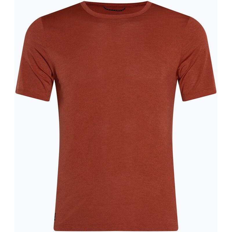 Pánské běžecké tričko Saucony Stop tričko watch paprika heather