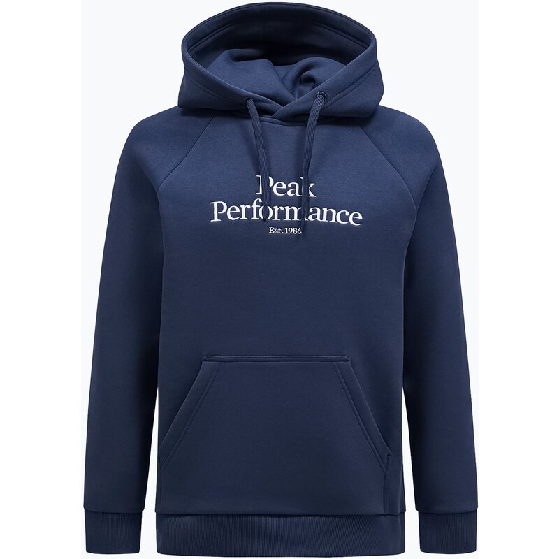 Pánská mikina Peak Performance Original Hood blue shadow