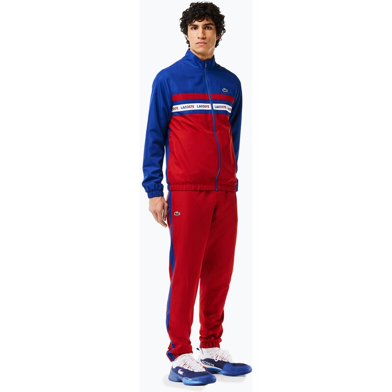 Pánská tenisová tepláková souprava Lacoste WH7567 captain/ora
