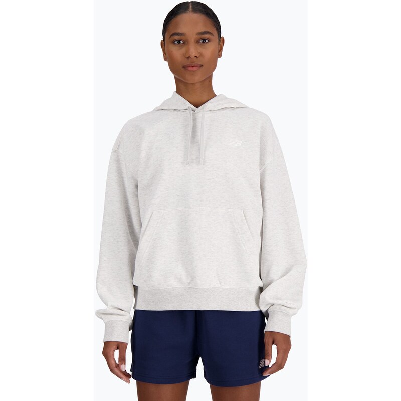 Dámská mikina New Balance French Terry Small Logo Hoodie ash
