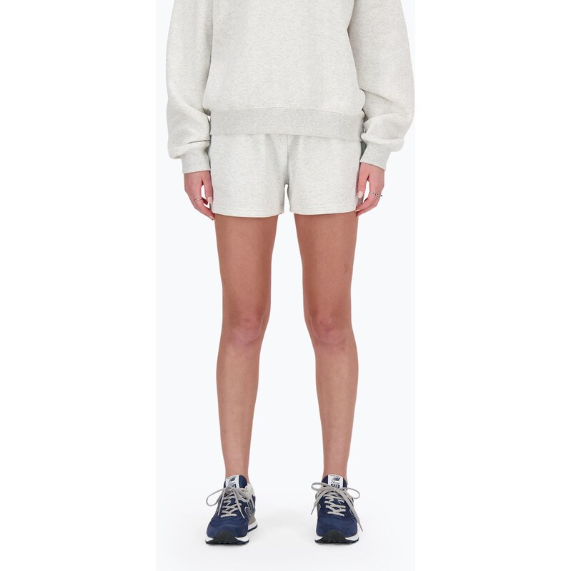 Dámské šortky New Balance French Terry ash heather
