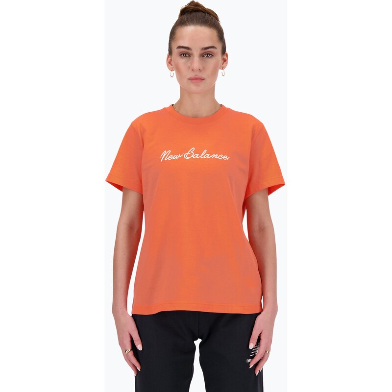 Dámské tričko New Balance Script Tee gulfred