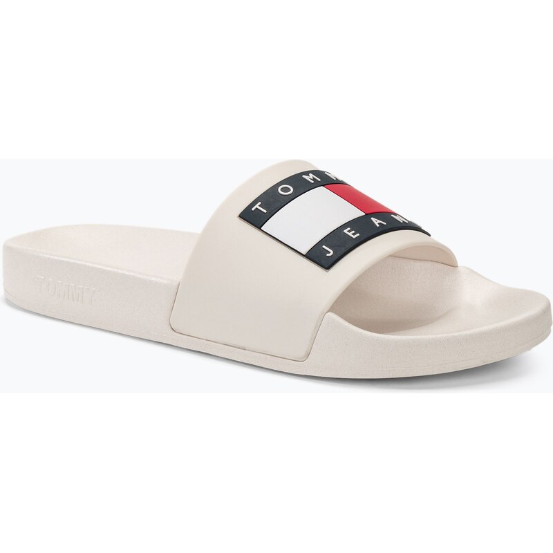 Pánské nazouváky Tommy Jeans Pool Slide Ess ecru