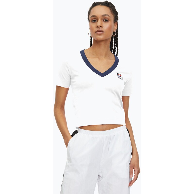 Dámské tričko FILA Ludhiana bright white