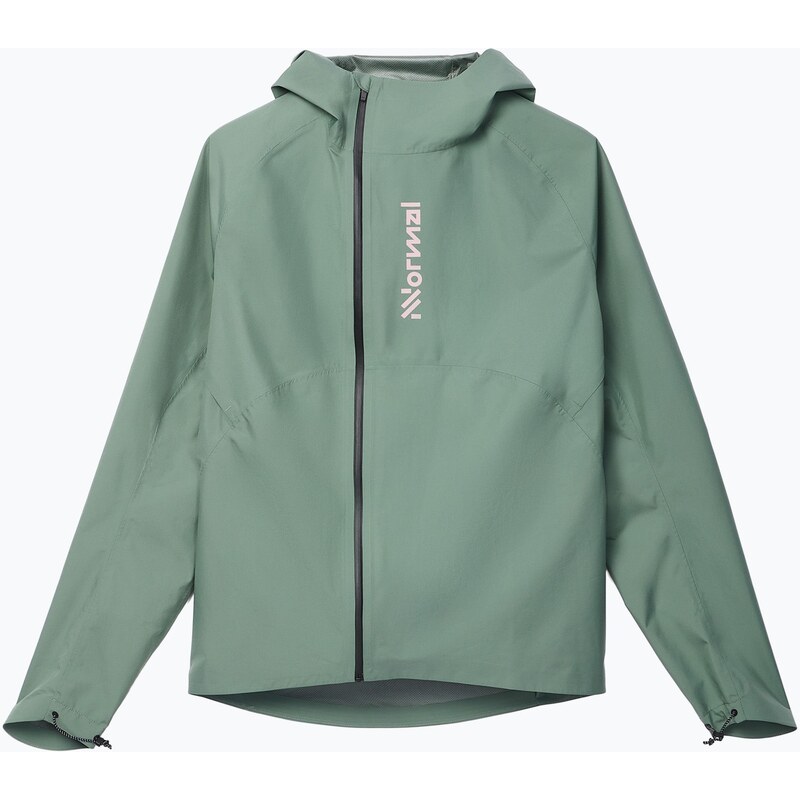 Dámská běžecká bunda NNormal Trail Rain green