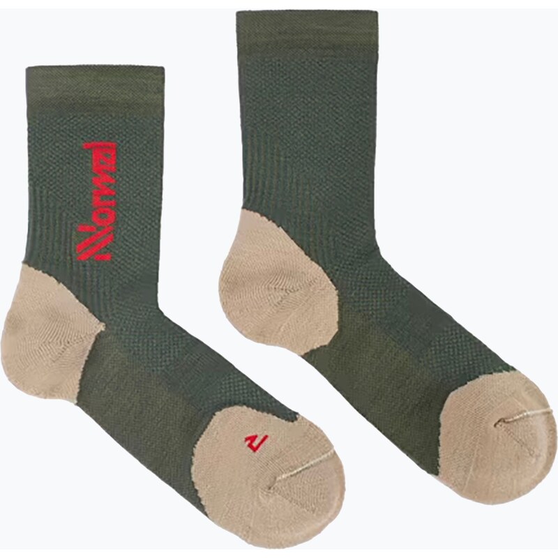 Běžecké ponožky NNormal Merino green