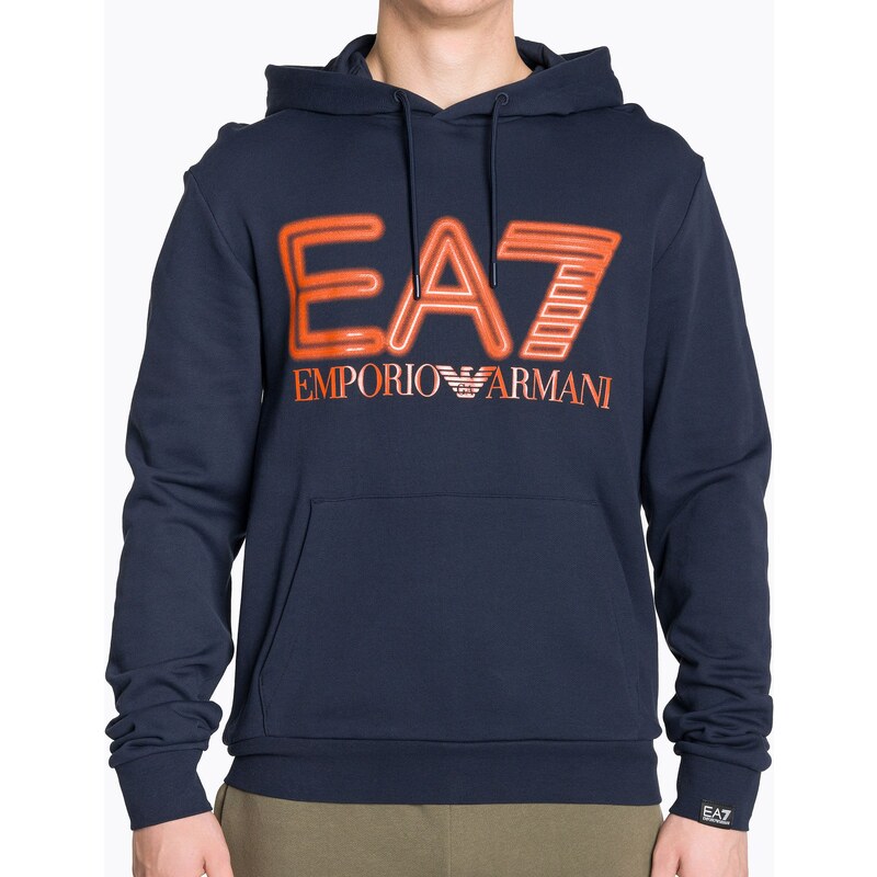 Pánská mikina EA7 Emporio Armani Train Logo Series Oversize Logo