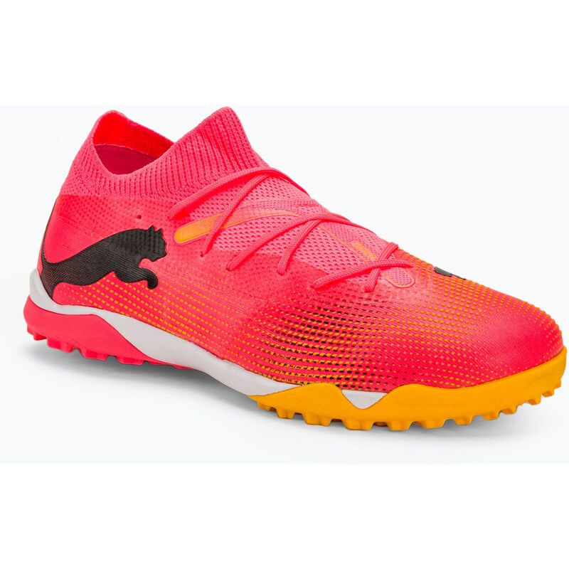 Fotbalové boty PUMA Future 7 Match TT sunset glow/puma black/sun