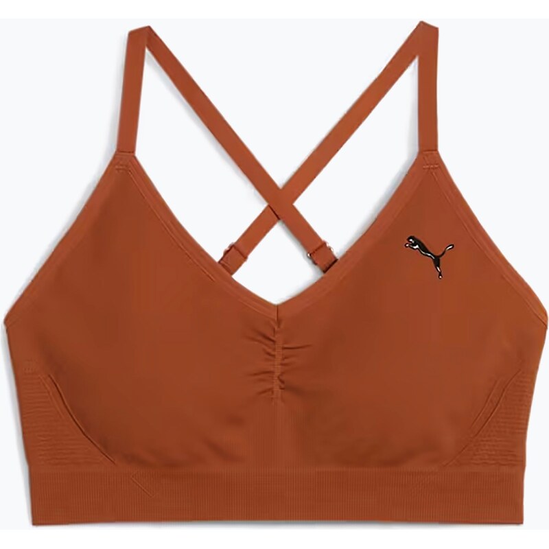 Fitness podprsenka PUMA Move Shapeluxe Seamless teak