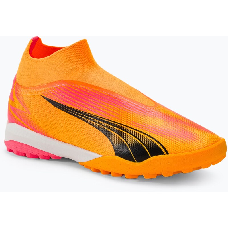 Kopačky PUMA Ultra Match + LL TT sunset glow/puma black/sun