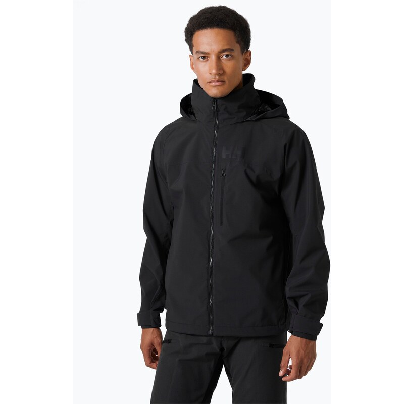 Pánská jachtařská bunda Helly Hansen HP Racing Hooded ebony