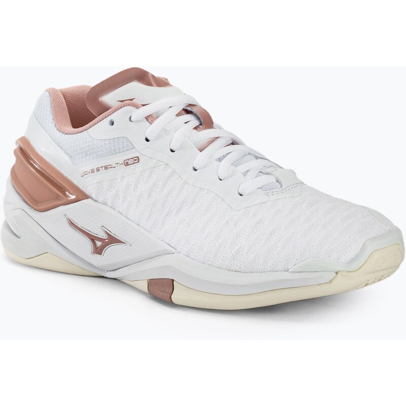 Dámské boty na házenou Mizuno Wave Stealth Neo white/rose/snow