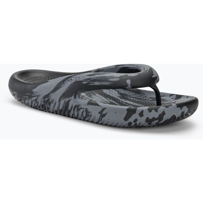 Žabky Crocs Mellow Marbled Recovery black/charcoal