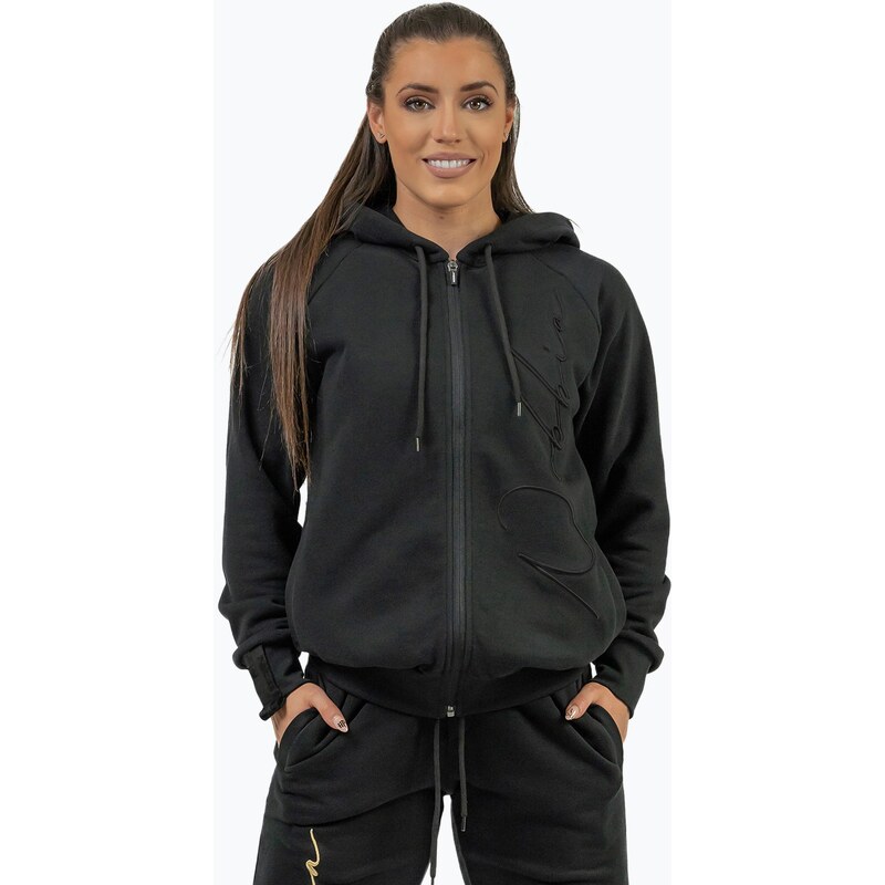 Dámská mikina NEBBIA Signature Intense black/gold